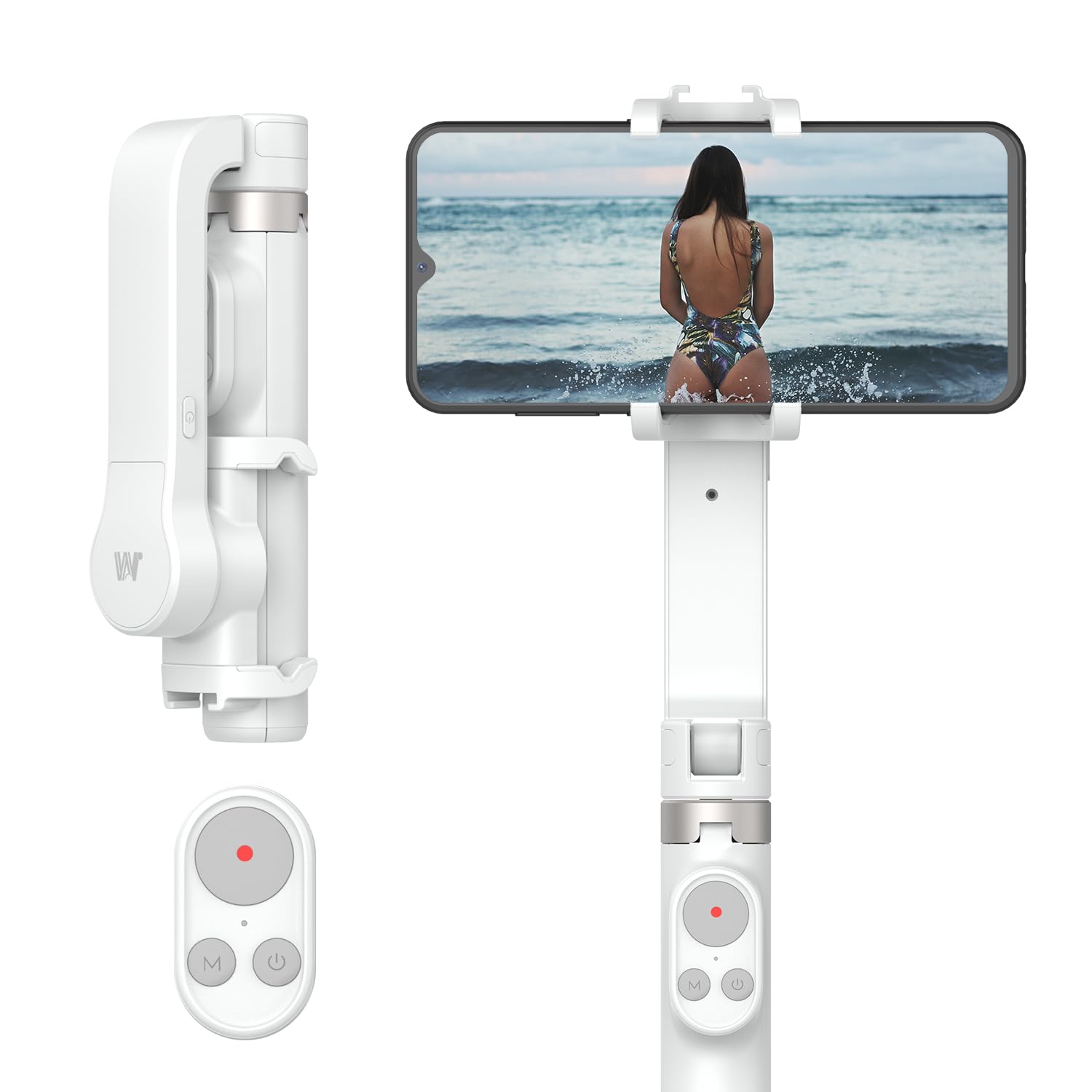 スマートフォン用ジンバル 超軽量 折りたたみ式コンパクト 縦横撮影可能 スマートフォン用ジンバル 超軽量 折りたたみ式コンパクト 縦横